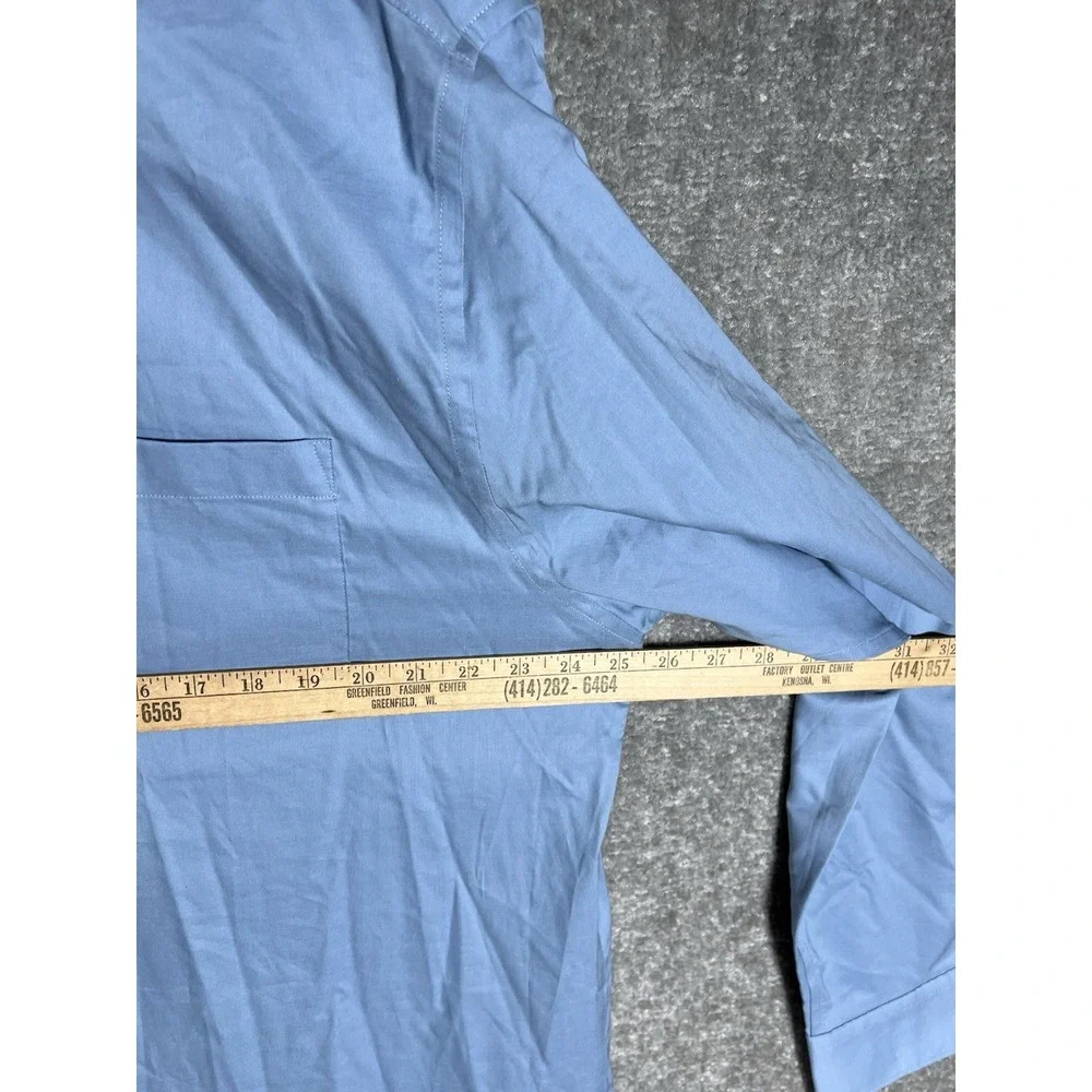 Banana Republic‎ Slim Fit Button Up Dress Shirt Mens Size XXL Blue Non Iron New